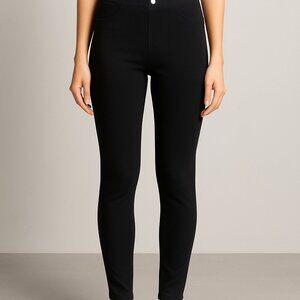 Simply Vera Vera Wang Black Pull-On Jeggings